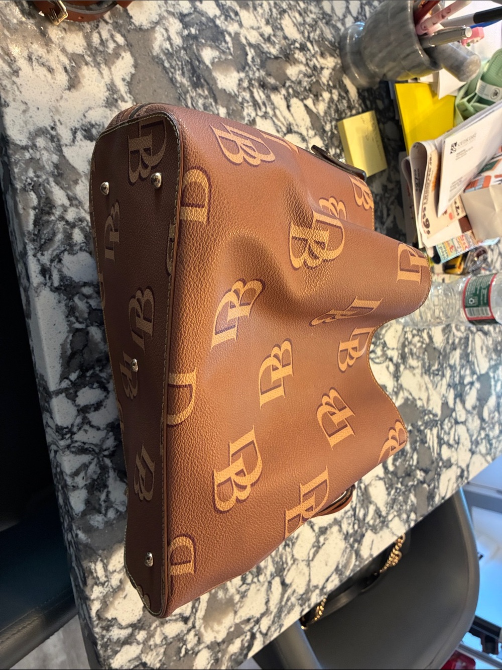 Monogram Barlow Satchel - Picture 5 of 11